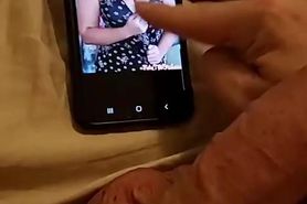 Cumtribute on indian milf