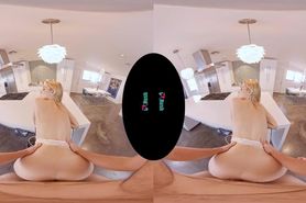 VRHUSH Your sexy blonde stepsis finally lets you stuff her tight hole in virtual reality