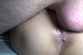 Close-up compilation of horny amateur creampie