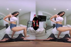 VRLatina - Beautiful Big Breast Latin Model 1st Porn VR