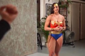 Strong Hot Wonder Woman