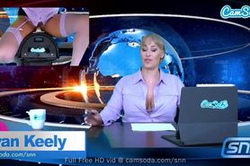 Camsoda - Sexy Horny Hot Blonde Milf Fucks Sybian Until Strong Climax Live On Air