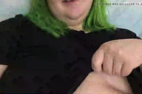 your fat gf teases you on video chat