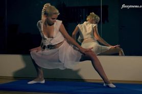 Russian flexible acrobatic ballerina Elena Proklova