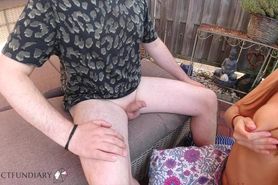 secret anal in garden next to neighbours - projectsexdiary