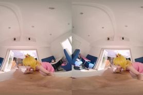 Fuck Slim Girl Lilly Bell As Princess Peach In Virtual Reality Xxx Parody