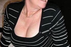 Quick jerk off compilation granny cleavage big boobs