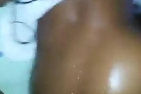 Wet Creamy juicy oiled pussybeat by bbc