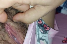 Homemade fuck with my stepsis and she swallows my creampie