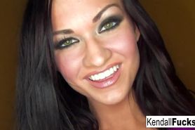 Kendall Karson does a sexy tease