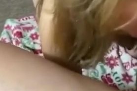 My Friend'S Mother On Her Knees Sucking Dick And Swallowing Cum