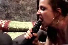 White wife takes her first BBC