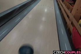 Foursome Fucking in Bowling Centre