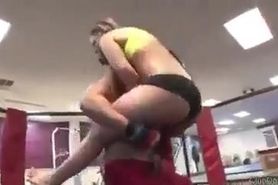 Femdom MMA submission