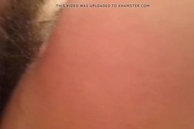Chubby granny with hairy cunt fucked in homemade sextape