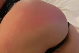 Spanked a married MILF’s ass