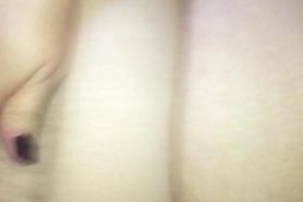 Me fucking my mature hairy paws again made her cum