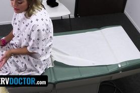 Perv Doctor - Curvy Tattooed Patient Mimi Monet Tries To Trick Her Doctor But Gets Fucked