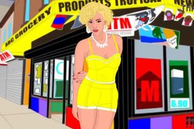 Backalleytoonz is the place where the grown and sexy cum to play big booty hip hop erotica - thebodyxxx Pinkyxxx Cherokee D Ass