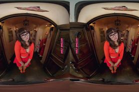 VR Conk Scooby Doo XXX Parody - spooky sex adventure with Velma Dinkley VRPorn