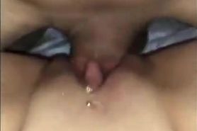 Step Mom's best friend get fucked and creampie her pussy
