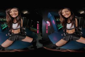 VR Conk Sexy Latina Eliza Ibarra in Final Fantasy VII XXX Parody as Tifa Lockhart VRPorn