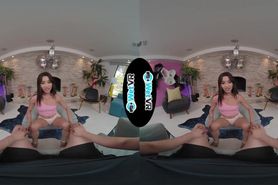 Wetvr Brunette Bounces On Big Dick In Virtual Reality Porn