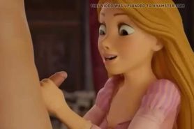 Rapunzel Sexy Blowjob