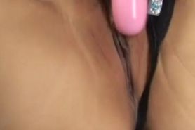 MOMO uses vibrator on cunt for big orgasms