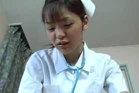 shy nurse pounded by her patient