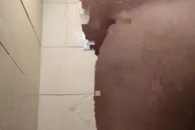 light skin Bitch in Shelter in Shower