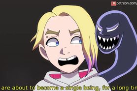 Spider Gwen vs Venom Hinca-P