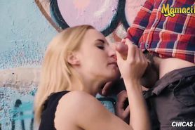 CHICASLOCA - Amazing Outdoor Fuck For Big Ass Blonde Helena Valentine