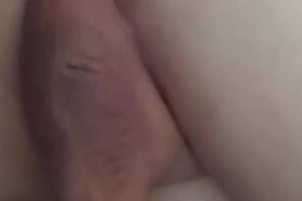 Wife fingering hubby’s ass and sucking his dick