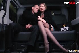 FuckedInTraffic - Lucy Heart Seductive Russian Blonde Enjoys Passionate Car Fuck - VIPSEXVAULT