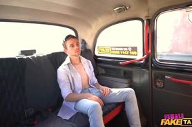 Female Fake Taxi, Shalina Devine sitting on his face
