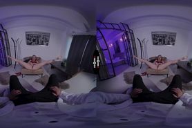 DARK ROOM VR - Big Blonde Booby Chick Knows Her Skills