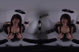 Dark Room Vr - Asian Girl With Dark And Fluffy Wings