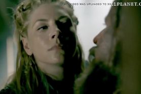 Katheryn Winnick Rides King Harald On ScandalPlanet.Com