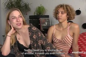 2 Beautiful Berliners Enjoy the Hottest Lesbian Sex You’ll See Today