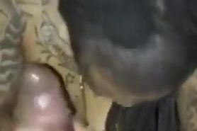 stud’s first time sucking cock