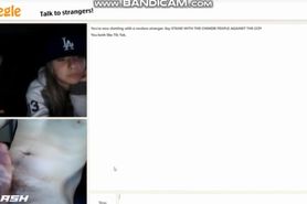 2 Omegle Girls want to see me cum