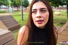 Estudiante adicta al sexo es pillada Camila Mush