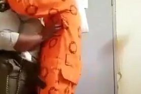 African Prisoner Fucks Prison Guard