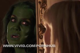 She Hulk & Sexy Invisible Woman Get Down And Dirty Parody