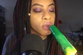 Popsicle blowjob asmr