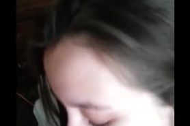 18 years old - Delicious blowjob from my stepsis