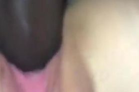 BBC Shoots Cum Into Young White Girl Pink Pussy