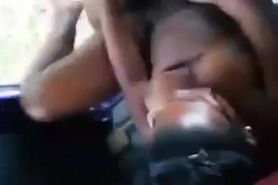Jamaican girl getting fucked rough