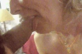 Homemade Big cumshot in mouth and swallow - Part II